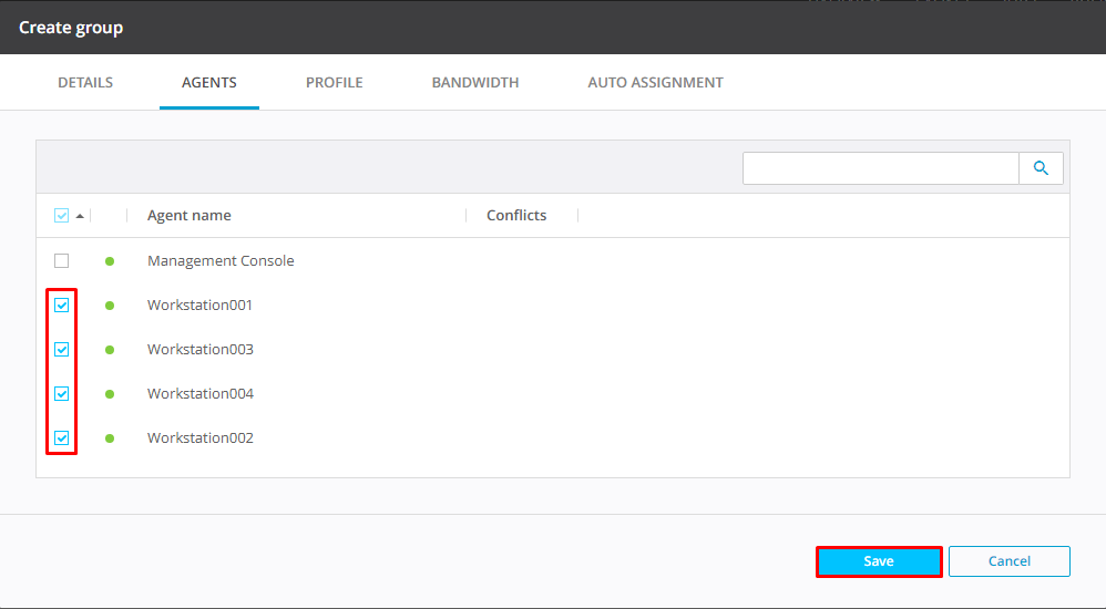 Destination Group Agents