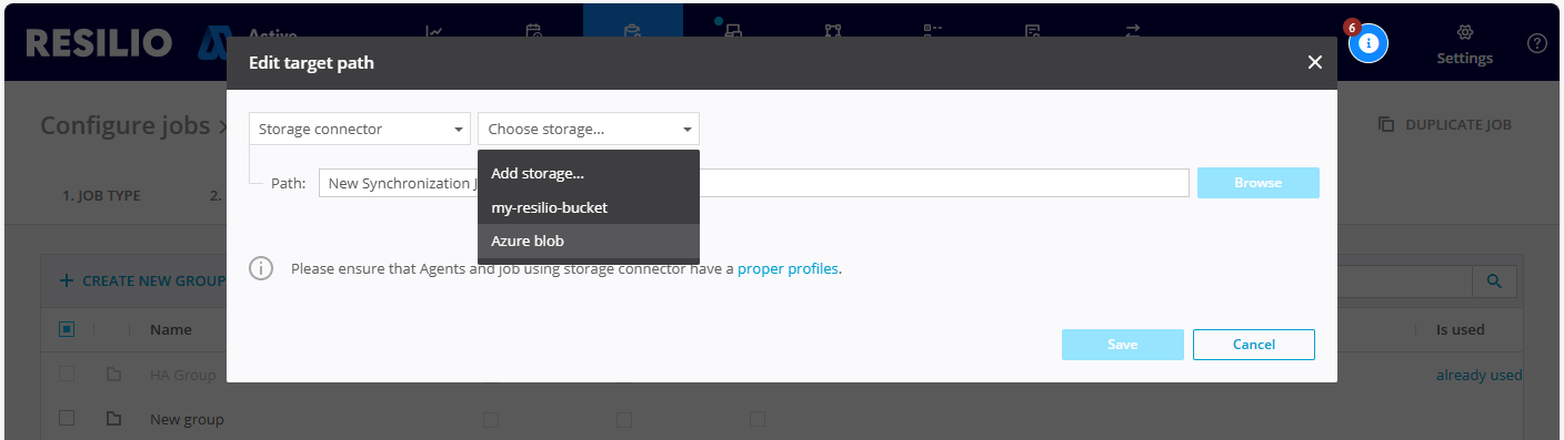 Mc Cloud Storage Edit Target Path 2