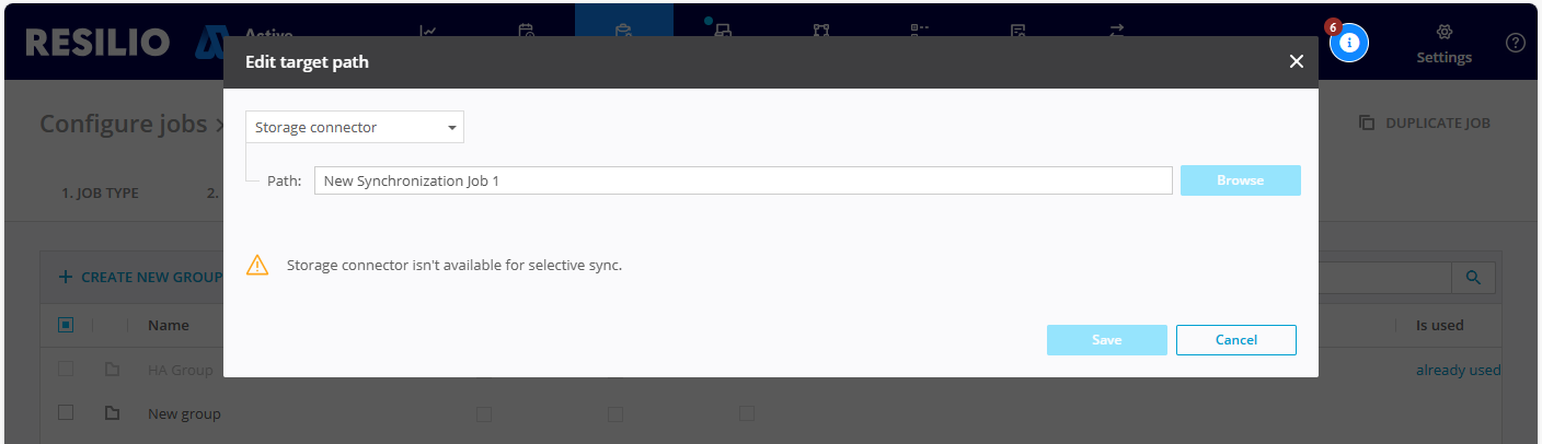 Mc Cloud Storage Edit Target Path 4