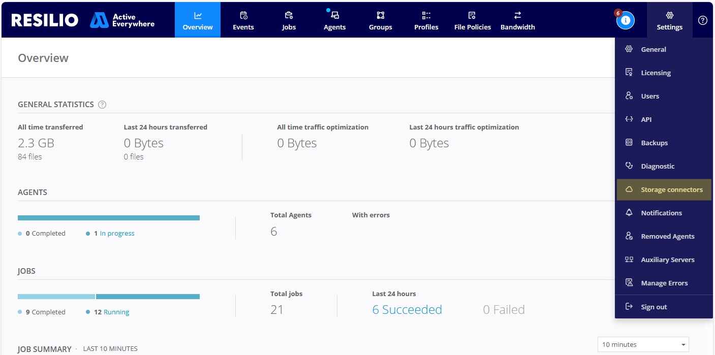 Mc Settings Menu Storage Connectors