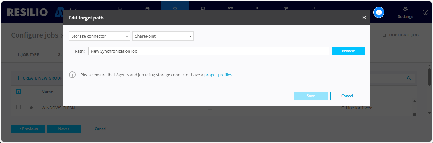 Create Job Edit Path
