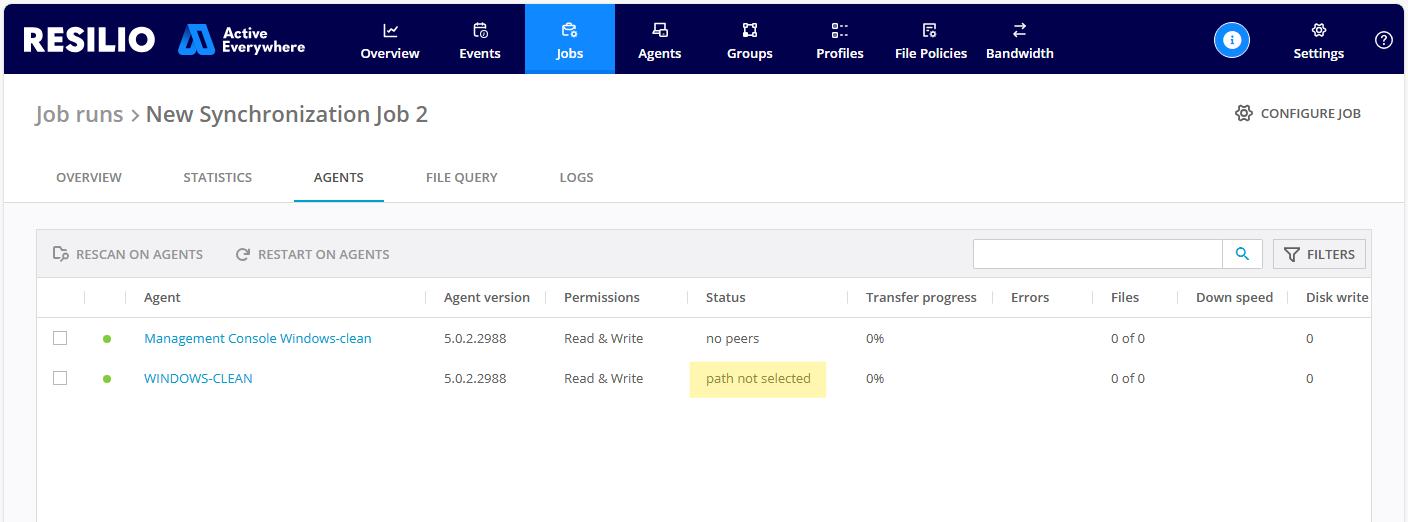Ask User Path Not Selected