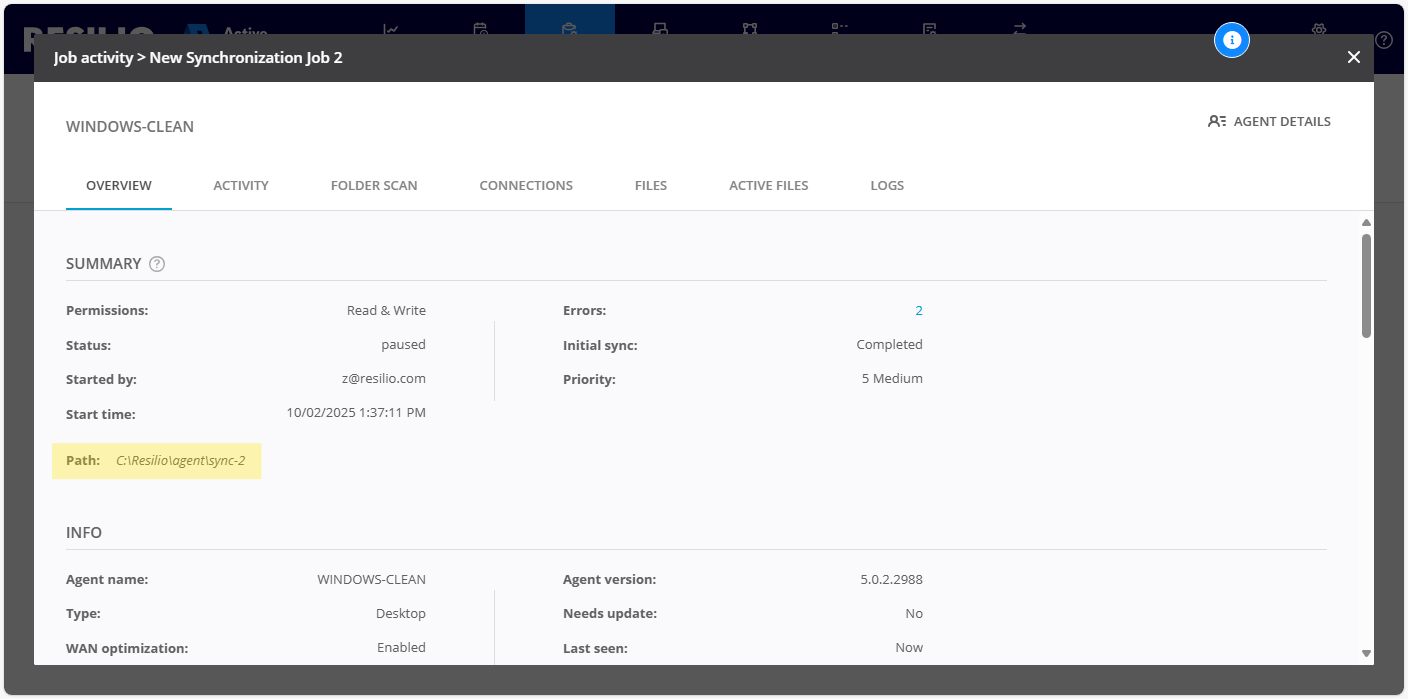 Mc Agent Ask User Job Path