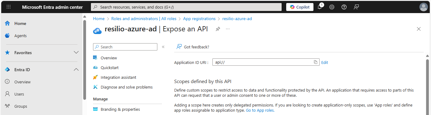 Mc Azure Ad Expose Api Uri