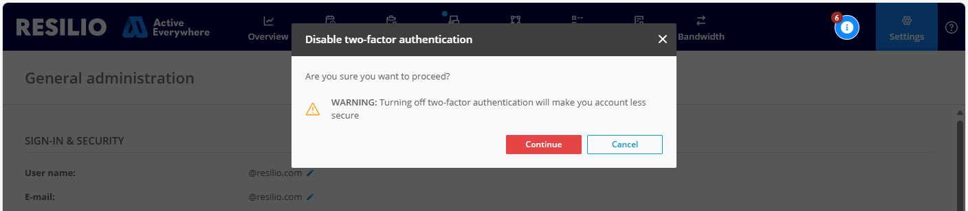Mc 2Fa Disable Confirm
