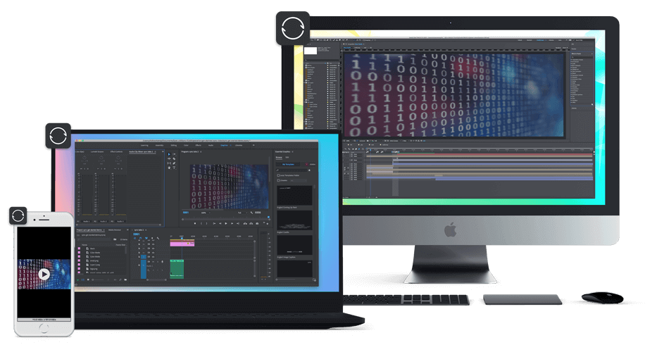 connecting folders resilio sync